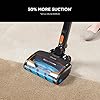 Shark Cordless Stick Vacuum Cleaner with Anti Hair Wrap, 60 Minute Run Time Battery, Flexible DuoClean Vacuum Cleaner with Multi-Surface & Crevice Tools, Black & Copper IZ300UK