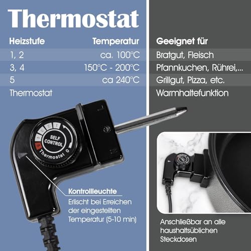 Elektrischer Pizza-Ofen T24 42 cm 42 cm 42 cm x 7 cm