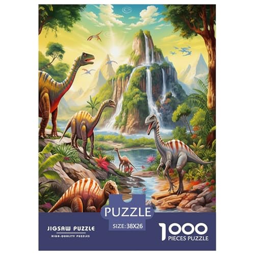 Dinosaurio Park rompecabezas imposible de 1000 piezas para disfrutar tardes de juego en familia
