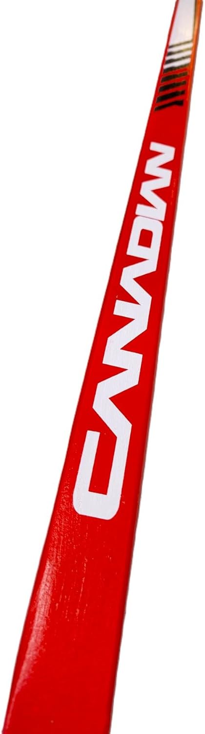Canadian Chicago Red 1-Piece Wood 3-Pack Hockey Sticks - Senior | 70 Flex, P92 Curve | 3 Pack