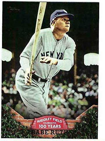 BABE RUTH 2016 Topps 100 Years at Wrigley Field #WRIG19 Card New York Yankees Baseball