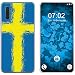 Produktbild PhoneNatic Case kompatibel mit Huawei P30 Silikon-Hülle WM Schweden M12