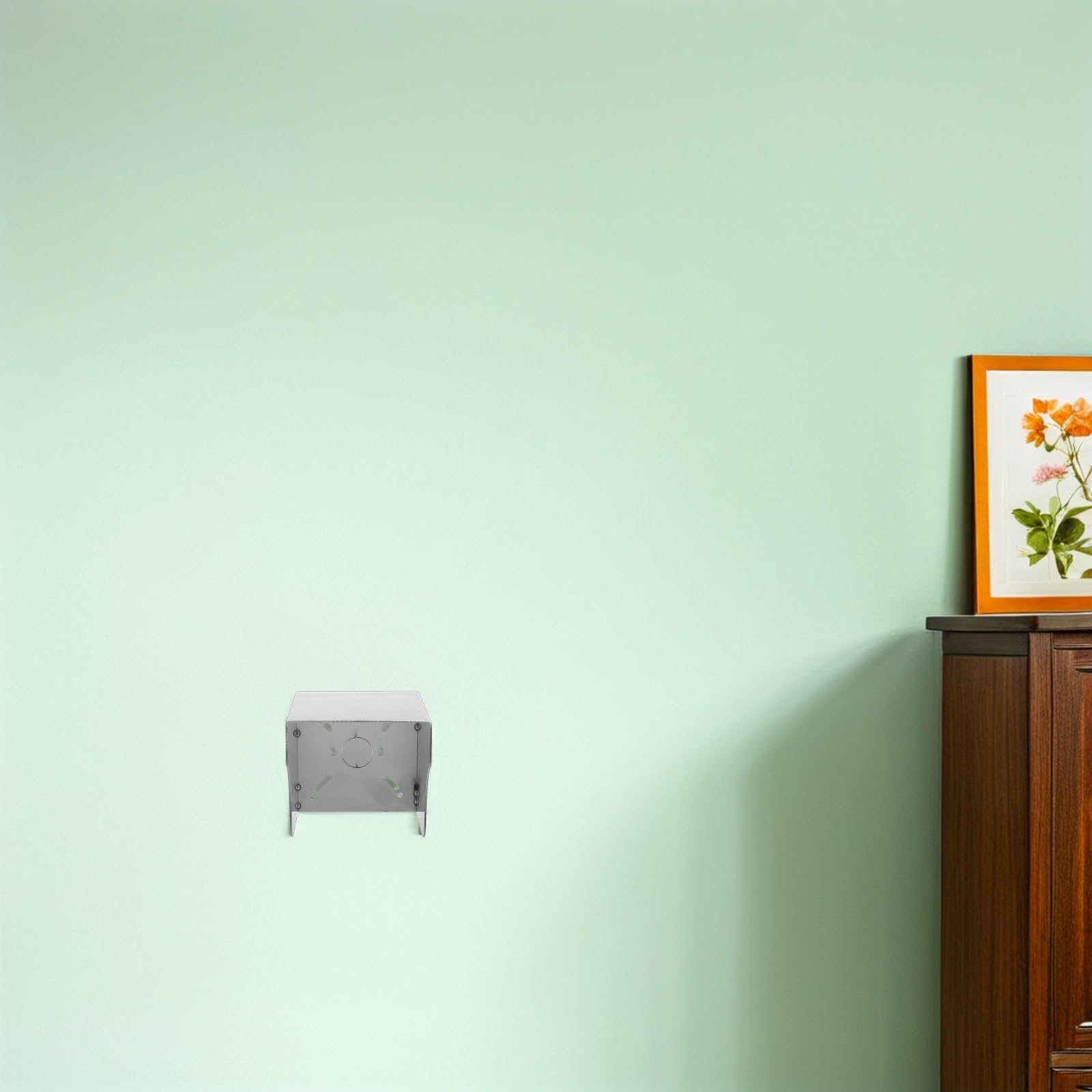 Abaodam Cubierta de Enchufe Exterior de Acero Inoxidable Resistente Intemperie para Proteger Enchufes y Interruptores en Baños y Exteriores Diseño Plata