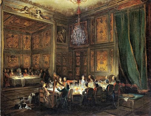 Impression sur toile de maître Michel Barthelemy Ollivier, peinture de salon 60x90