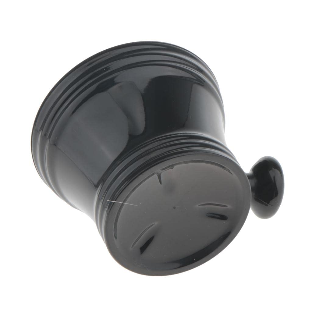 5 Piezas Taza de Afeitado Cuenco de Afeitado Bol de Jabón de Afeitar Herramienta de Cuidado Plástico Liso Fácil de Limpiar Y Hacer Espuma Adecuado Par, 6 piezas