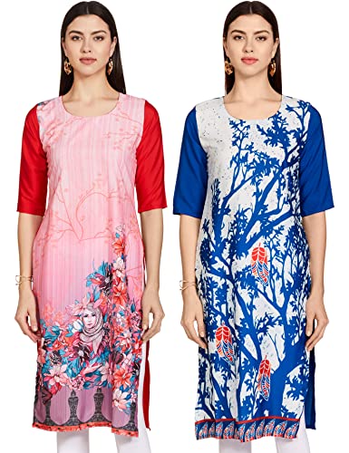 Image of Women's Crepe Regular Kurta