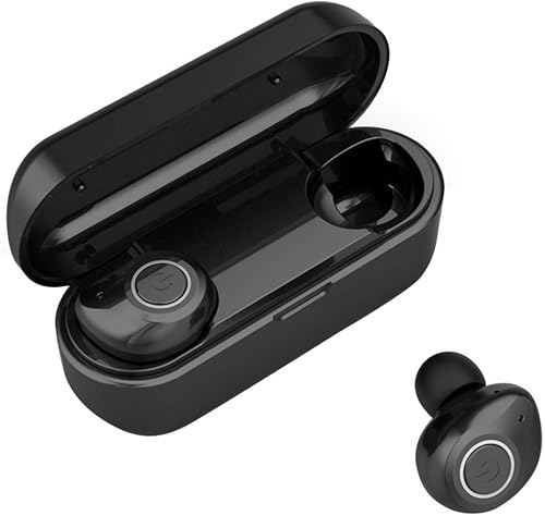 9302sonoaud Bluetooth Senza Fili Portable Sports Call Button Auricolari
in-Ear Auricolari Nero : Cuffie bluetooth