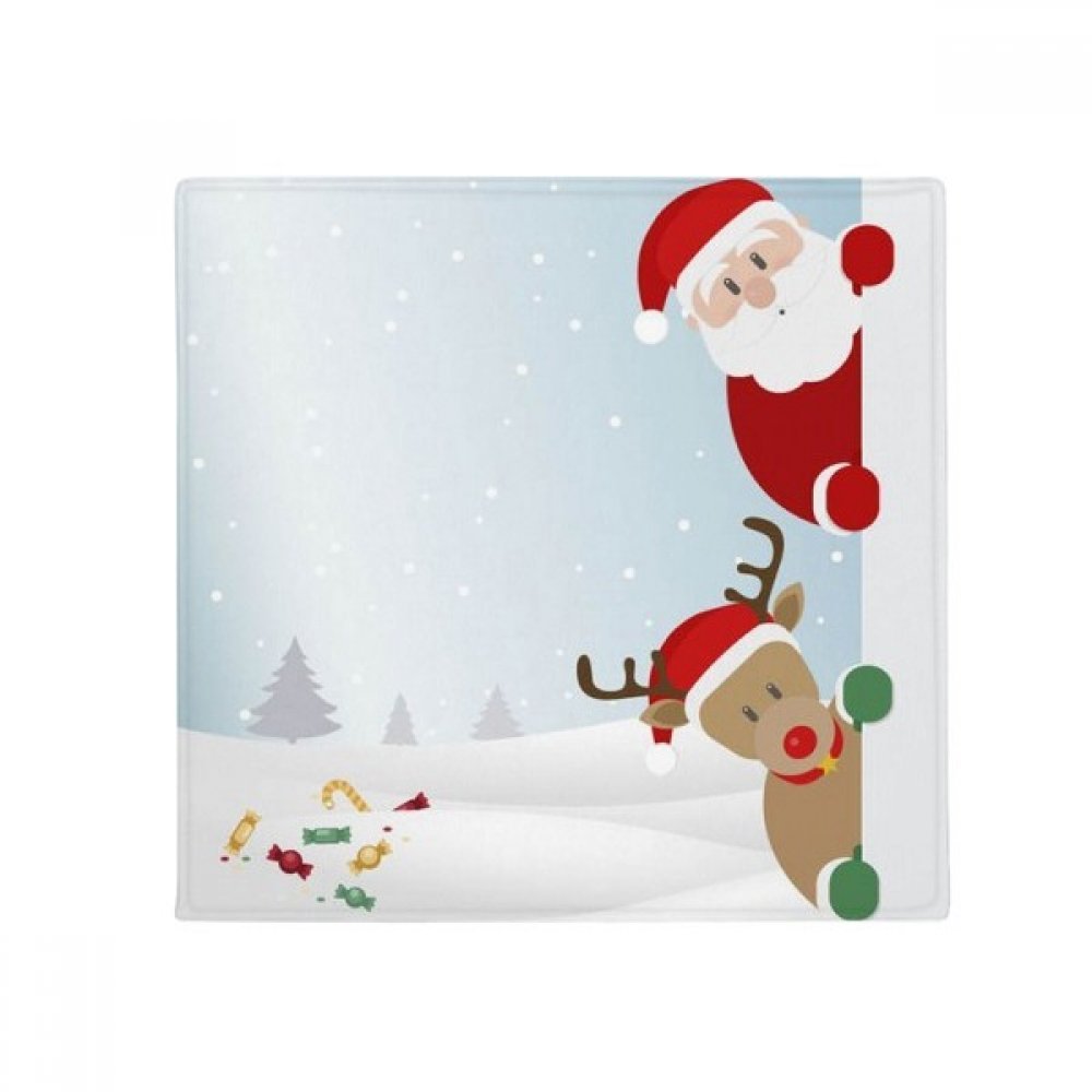 Tapis de salle de bain Noël antidérapant pour entrée et salon
