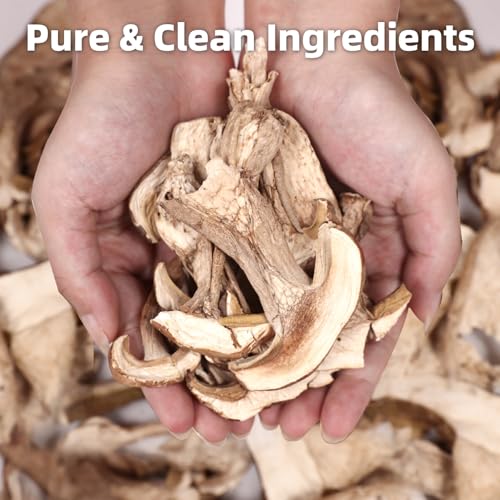 Premium Dried Porcini Mushrooms, Wild-Harvested, Rich & Earthy Flavor, Gluten-Free Vegan - Perfect for Risotto, Pasta, Soups & Gourmet Cooking