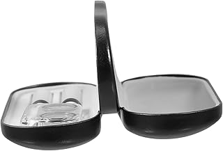 PACKOVE Estuche Rígido Y Ligero para Gafas Portátil Delgado Multiusos Suave con Tela Flocada Color Negro