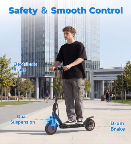 Image of Electric Scooter, 21 /23 /28 Miles Range, 20 MPH Speed, 350 /500W Motor