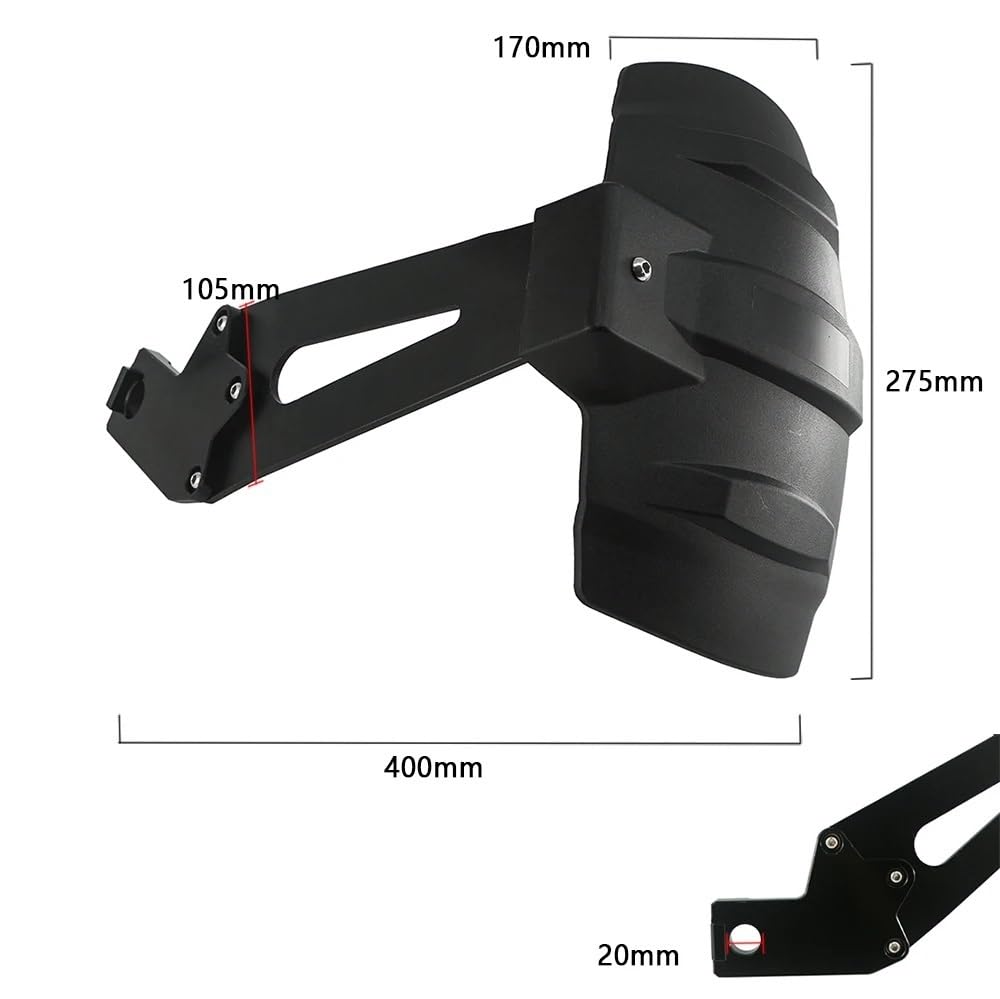 Parafango Per Splash Guard Tire Hugger Copertura Del
