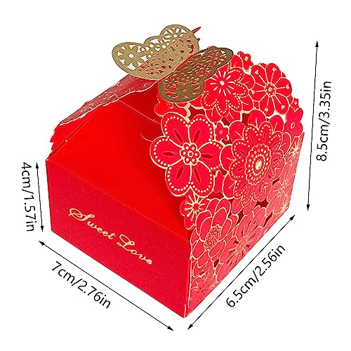 Fayemint 30 Pezzi Scatoline Bomboniere a Motivo