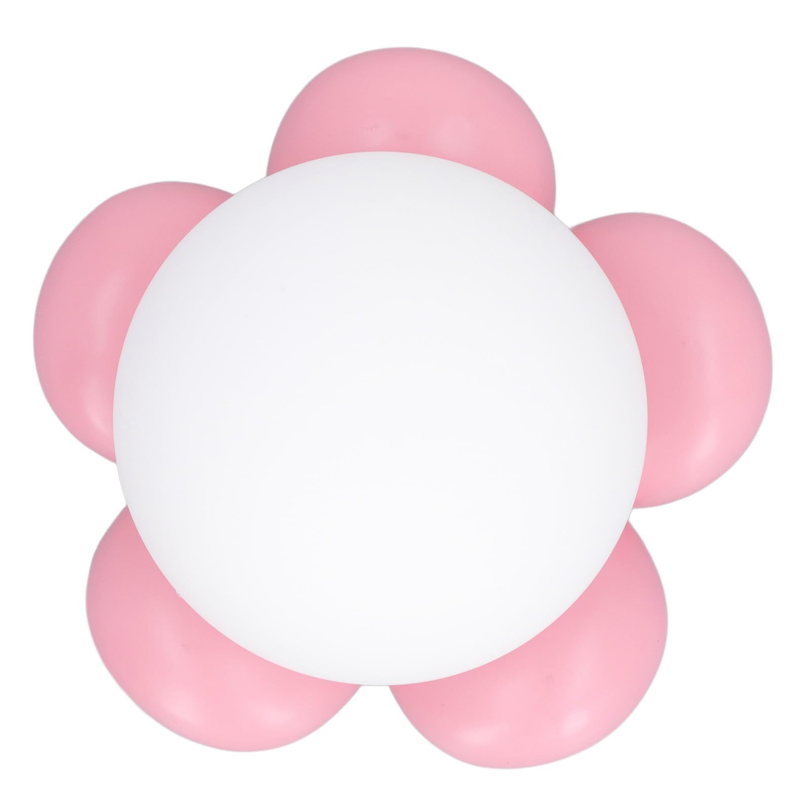 Lámpara de Pared de Flores, Diseño Creativo, Operación Segura de 100 V a 240 V, Luz de Pared de Dibujos Animados, Linda Luz Nocturna con Material de Hierro de Resina para Habitación de Niños,