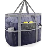 SRISE Bolsa de playa de malla, Moda