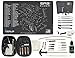 EDOG Premier 30 Pc Gun Cleaning System - Compatible with Ruger SR9 - Schematic (Exploded View) Mat, Range Warrior Universal .22 9mm - .45 Kit & Tac Book Accessories Set