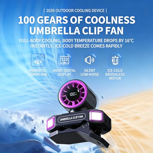 Petit ventilateur de vitesse pour refroidissement de voyage - 8