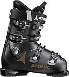 Atomic HAWX Magna 75 Ski Boots Womens Sz 7/7.5 (24/24.5) Black/Gold