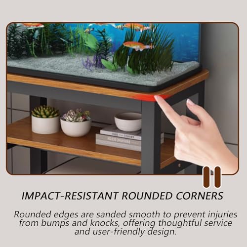 Support d'aquarium antichoc Modèle A, plateau 23,6 x 15,7 pouces