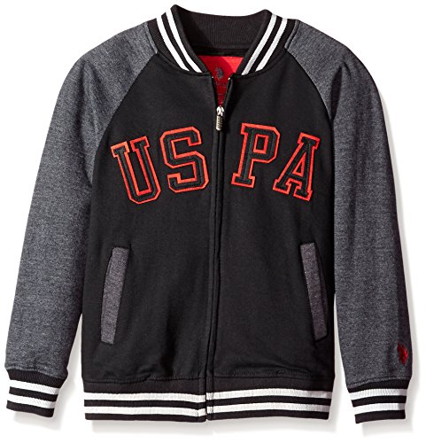 U.S. Polo Assn. Big Boys' Color-Block Fleece Jacket