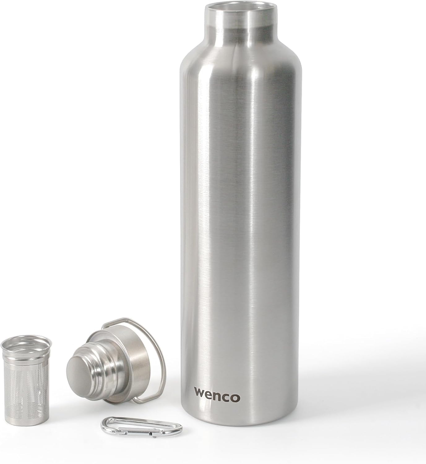 wenco Trinkflasche Edelstahl 1l