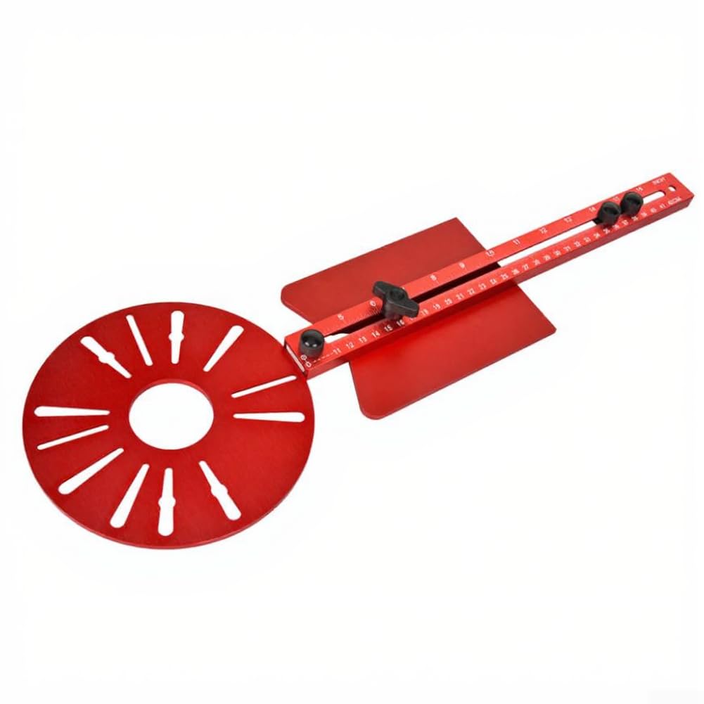 Verstellbare Tauchbasis für Oberfräse 443mm Aluminium(c)