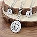 Mother and Two Daughters Dandelion Necklace | Mother’s Day Gift | Stainless Steel Necklace for Women | Mother Daughter Jewelry
