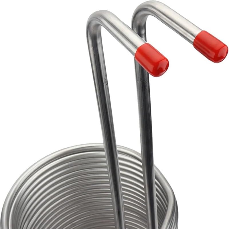 Tubo Enfriador De Mosto, Serpentín De Enfriamiento De 480 Mm For Elaboración Casera De Cerveza, Enfriador De Mosto De Acero Inoxidable 304(Cooling Coil Set)