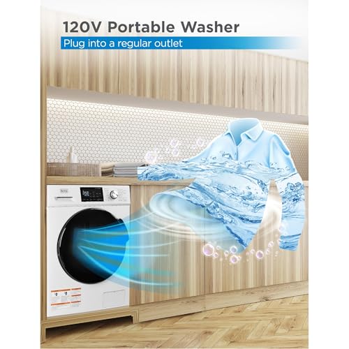 Black+Decker BFLW27MW Front Load Washer, 2.7 Cu. Ft. Compact Washing Machine thumb #3