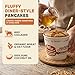 Beef Cakes Beef Collagen Protein Breakfast – 12 Pack Instant Protein Maple Pancakes with 16g Protein, Beef Collagen, Seed Oil Free, Dairy Free, Quick & Easy Breakfast in a Cup