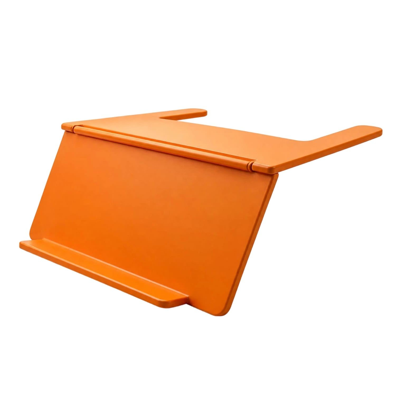 Compact Foldable Mahjong Card Holder Slim Mahjong Card Holder Stable Tabletop Accessory Rounded Edges, Orange-picture-10
