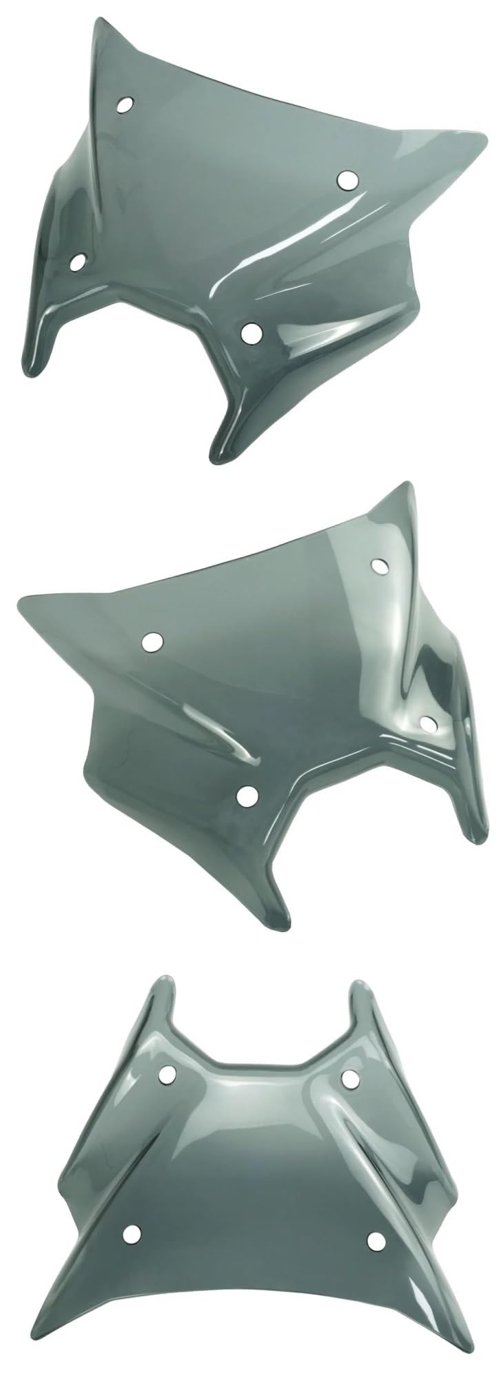 Parabrezza Da Turismo Per Moto, Deflettore A Doppia Bolla Per YAMAHA MT-09 MT09 SP 2024 2025(Style 2)