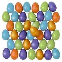 🎶GREAT ENTERTAINMENT FOR ALL AGES: Our popular and much-loved 40 egg shakers provide endless fun for both young and older children, making them the perfect choice for playgroup and family entertainment. 🎶EYE-CATCHING VIBRANT COLORS: With a captivatin...