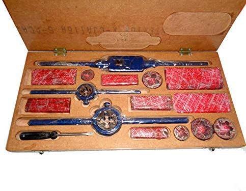 R&D TAP AND DIE SET 1/4 TO 3/4 BRITISH STANDARD WHITWORTH- BOXED COMPLETE BSW TAD_001