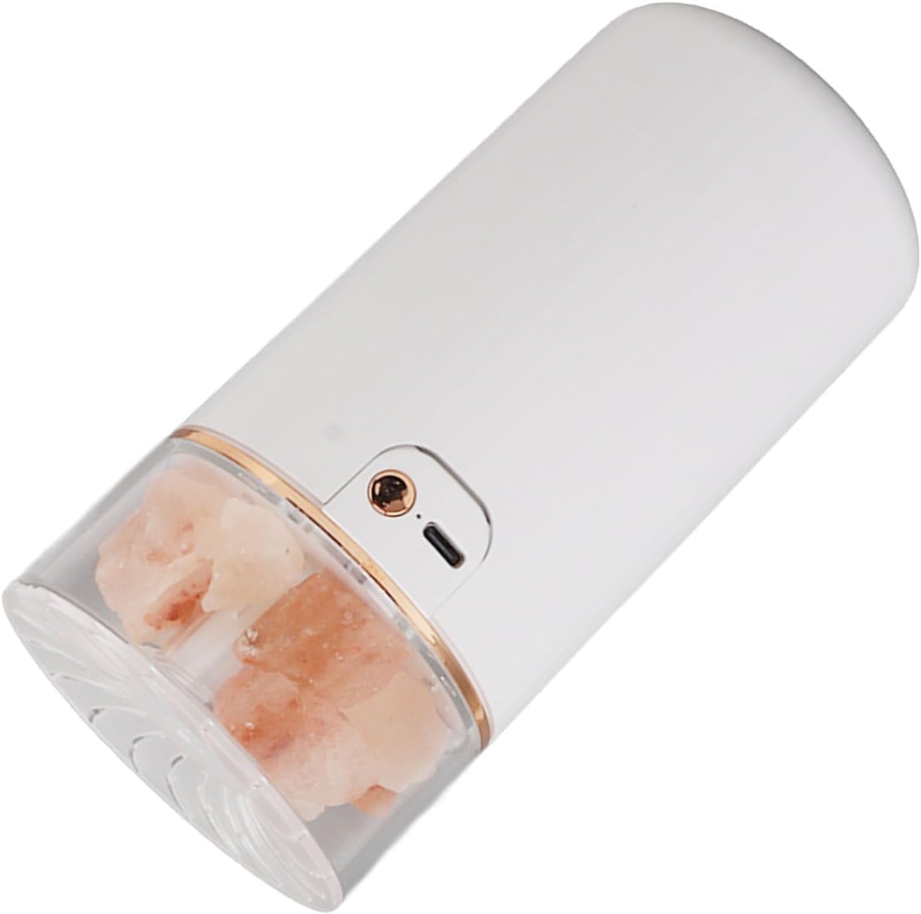 per Uso Domestico Umidificatore con diffusore a Lampada di Sale Due modalità di spruzzo Diffusore di Oli Essenziali a LED da 400 ml Luce Calda for Camera da Letto