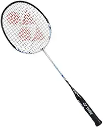 Raquete de Badminton Yonex Muscle Power 2 Branca Preta e Azul