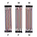 ALLECIN Solderless Electronics Breadboard Jumper Wires Kit 400 830 Tie Point Breadboard 14Values Solid Jumper Wire 126pcs U-Shape Male to Male Bread Board Cable Wire Ribbon Cables