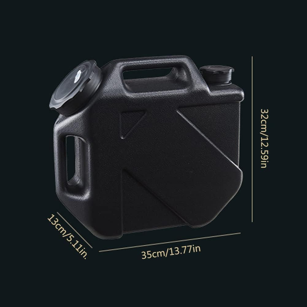 HiGropcore Water Container with Spigot - 2.6Gallon/3.2Gallon Water Jug Portable Camping Water Tank BPA Free - Emergency Water Storage for Camp Outdoor Hiking