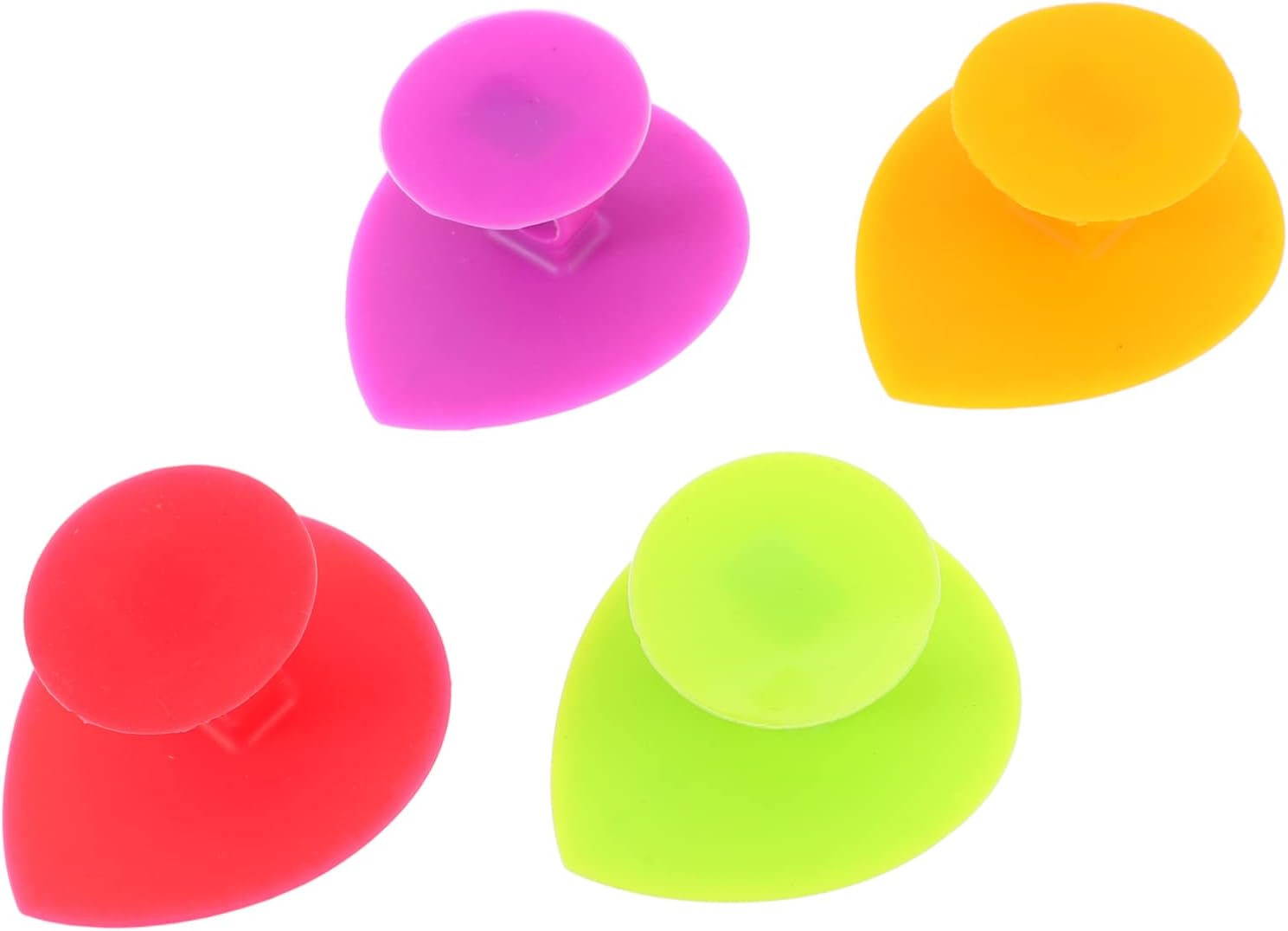 4Pcs Silicone Face Cleansing Brush for Sensitive Skin Handheld Exfoliating and Massage Tool with Compact for Cleaning Suitable for Women and Gentle and Skin Friendly