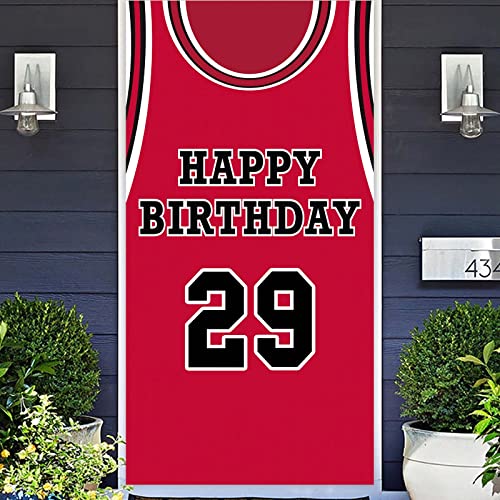 Coosoar Bn-GnQy-29 Happy Birthday 29 Banner Rot