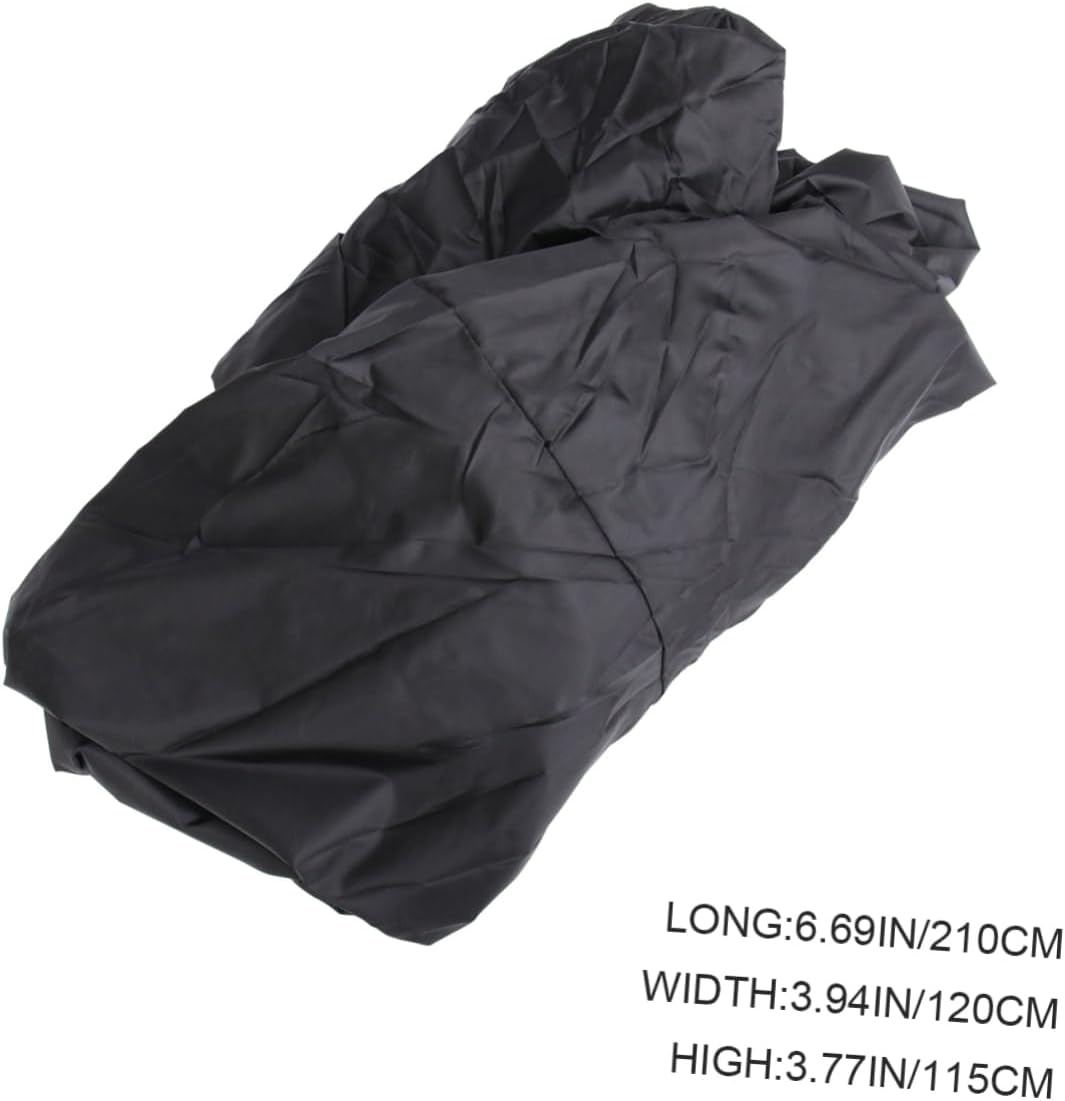 All-vehicle Cover Heavy Duty Outdoor Protector for Grass Machines Uv Rainproof Black Durable Protection for All Weather Conditions