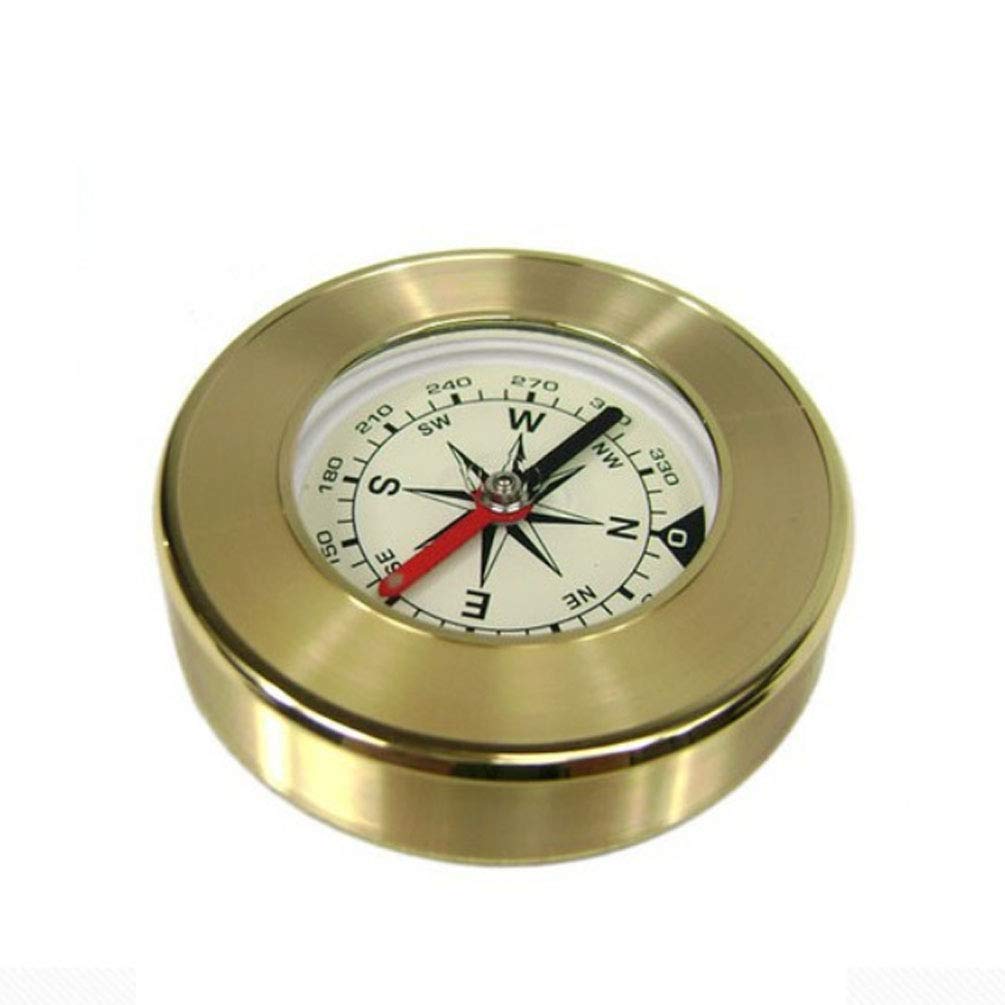Beau Boussole Rétro, Boussole de Haute Précision pour La Randonnée/Voyage/Camping/Voyages en Plein Air/Navigation Durable