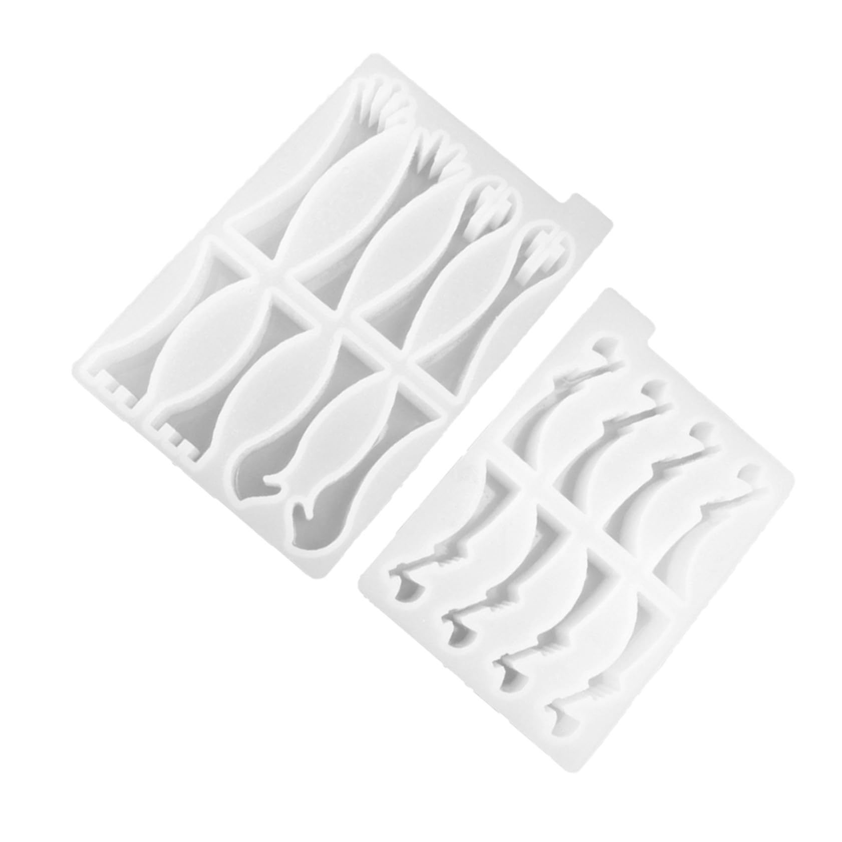 Moule à pièces d'échecs en silicone Amosfun pour résine époxy