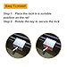 15 Sets Sliding Window Locks Bulk Aluminum Metal Security Door Locks Adjustable with Keys for Safety, Silver