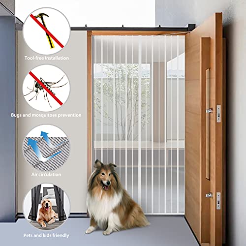 Sekey 140x240 cm Zanzariera Magnetica per Porta