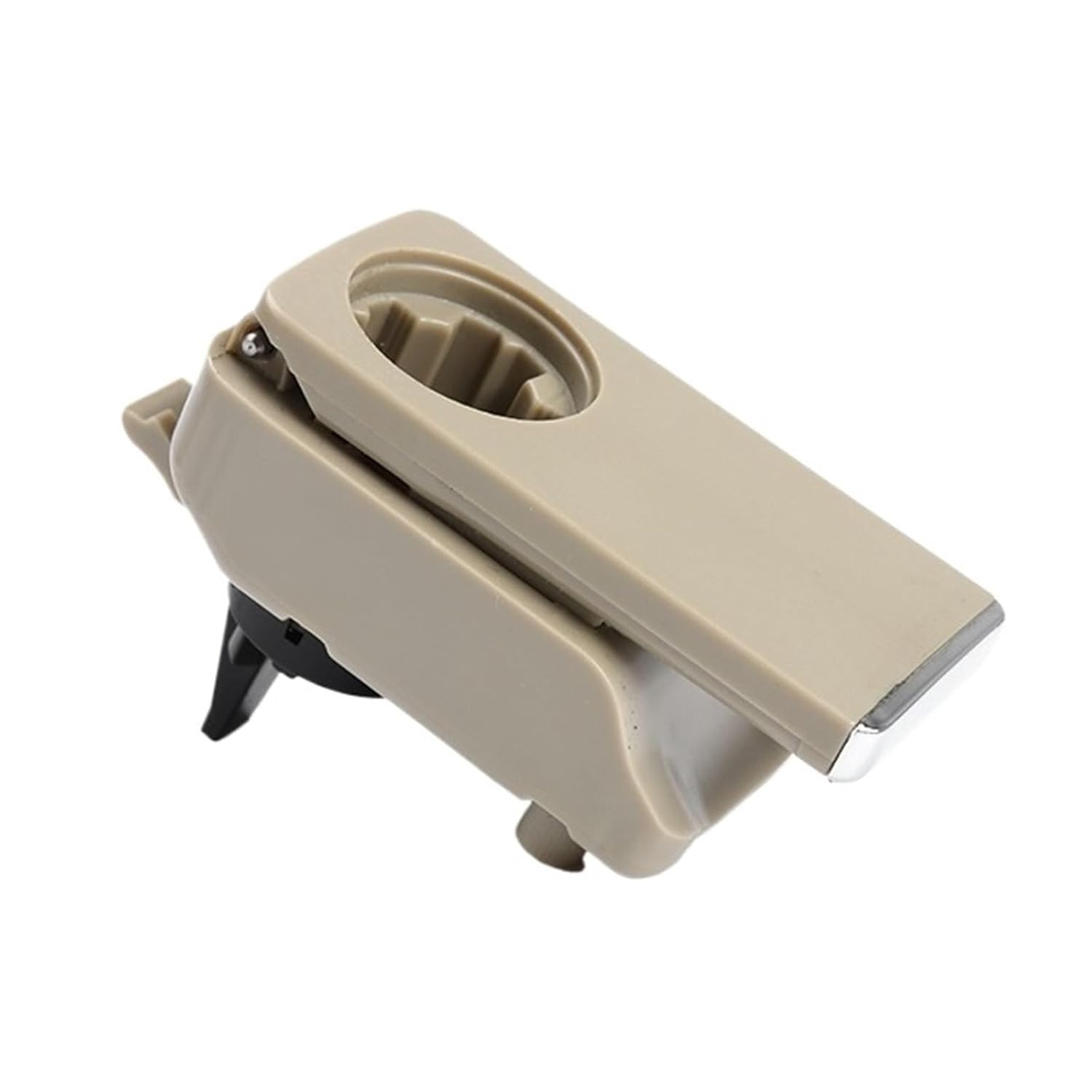 Car Glove Box Switch Handle Toolbox Compartment Lid Switch Grip Lock Fit for Benz C E Class W204 W212(Dark Beige)
