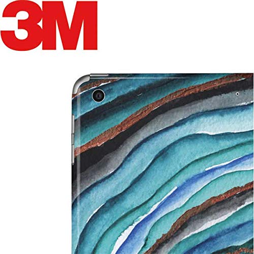 Skinit Decal Tablet Skin Compatible with iPad 9.7in (2018) - Officially Licensed Originally Designed Turquoise Watercolor Geode Design