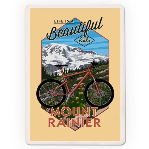 52 Naipes Póker Mount Rainier Washington miniatura 3