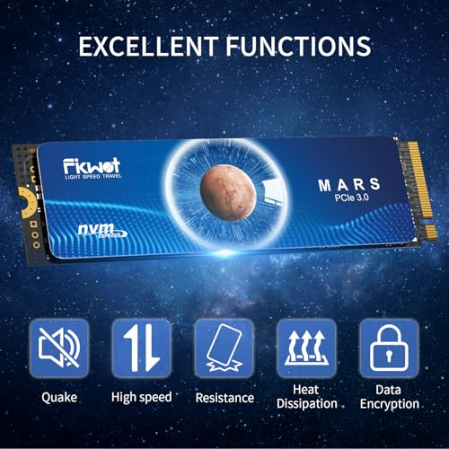 Fikwot FX550 NVMe SSD 500GB M.2 SSD PCIe 3.0×4, Read Up to 3,000 MB/s, M2 2280 Internal Soild State Drive, Compatible with Desktop, Laptop and Mini PC, QLC NAND Flash - Image 7