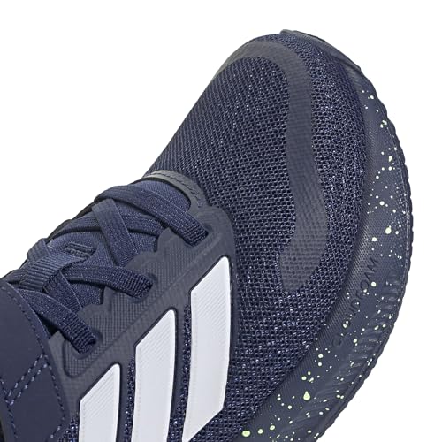 adidas Unisex-Child Run Falcon 5 Elastic Lace & Strap Sneaker4